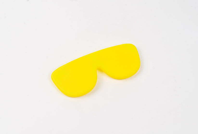 Silicone glasses case - Sunshine yellow